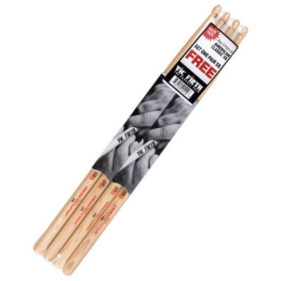 Vic Firth 5B American Hickory Value Pack