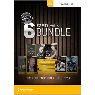 Toontrack EZmix 6 Pack Bundle