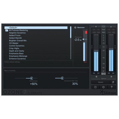 iZotope Ozone 7 Elements