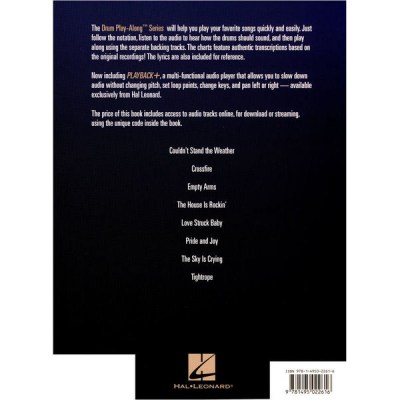 Hal Leonard Drum Play-Along: Stevie Ray