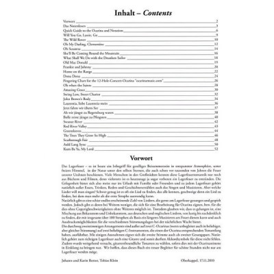Thomann Campfire songs 12-hole ocarina