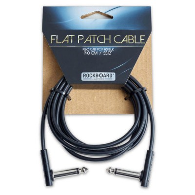 Rockboard Flat Patch Cable Black 140 cm