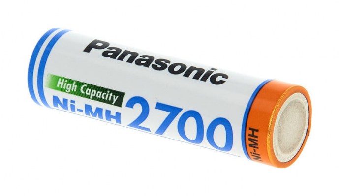 Panasonic 6x NiMH AA Akku 1,2 V 2700 mAh
