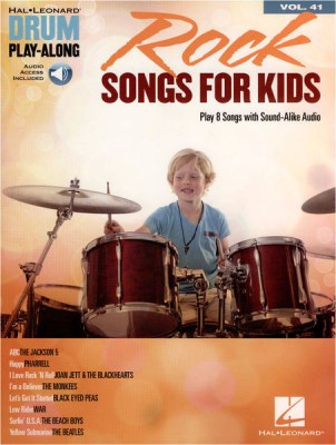 Hal Leonard Drum Play-Along: Rock f.Kids
