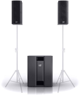 LD Systems Dave 8 Roadie Bundle