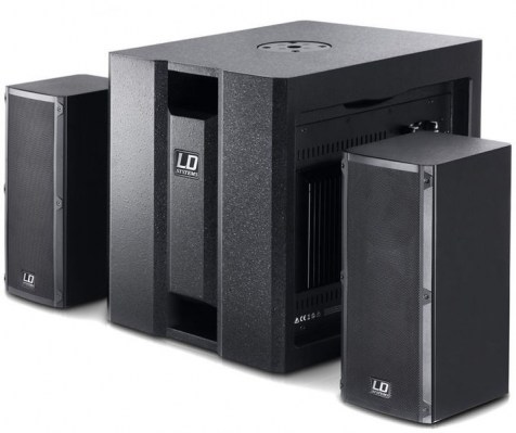 LD Systems Dave 8 Roadie Bundle