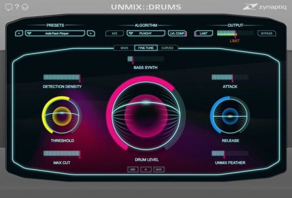 Zynaptiq Unmix::Drums