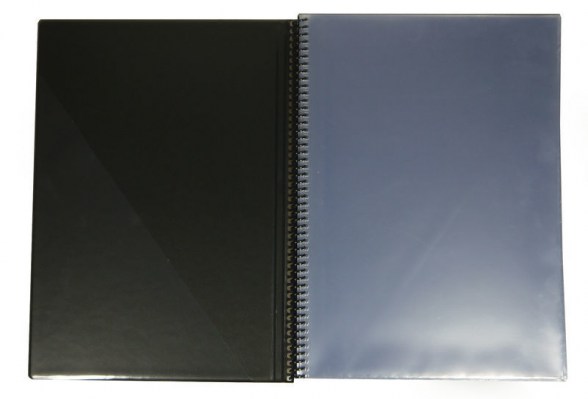 ge-gra-Muster Portfolio A4/30 Black