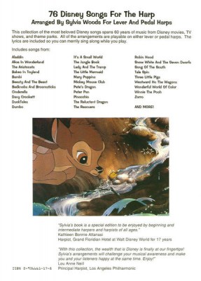 Hal Leonard 76 Disney Songs For The Harp