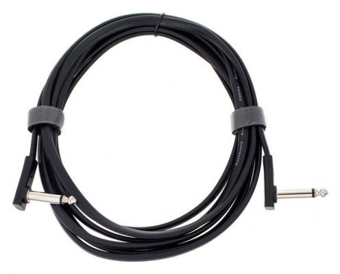 Rockboard Flat Lead Cable 300cm A/A blk