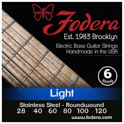 Fodera 6-String Set Light Steel Short