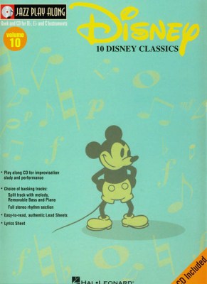 Hal Leonard Jazz Along Disney Classics