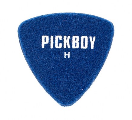 Pickboy Felt Triangle Blue Hard Pick S