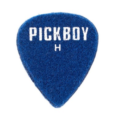Pickboy Felt Raindrop Blue Hard Pick S