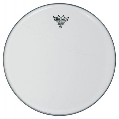 Remo 15" Emperor White smooth