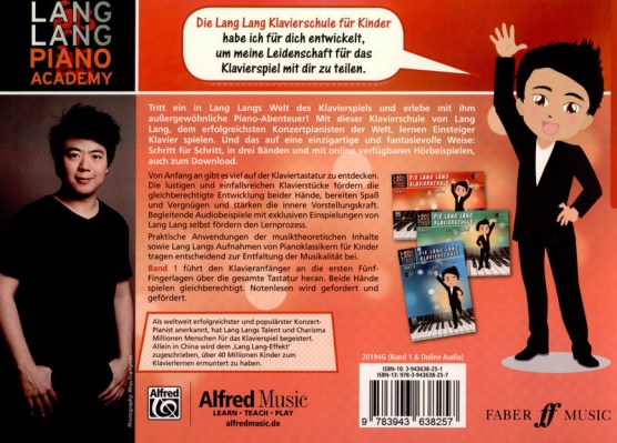 Alfred Music Publishing Lang Lang Klavierschule 1