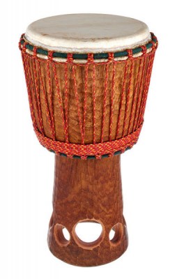 African Percussion Cut Out Bassam Djembe