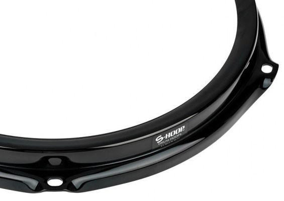 S-Hoop SH105-BLK 10" Drumhoop 5-hole