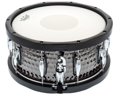 Gretsch 14"x6,5" Black Hammered Sn. WH