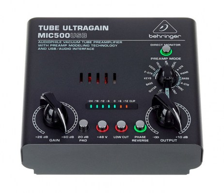 Behringer MIC500USB Tube Ultragain