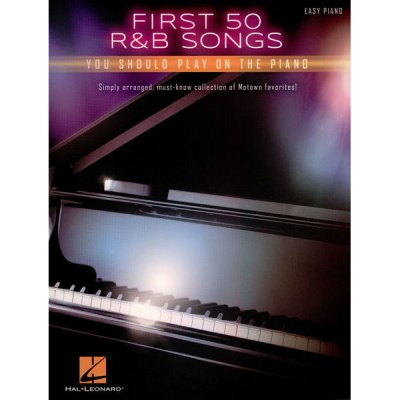 Hal Leonard First 50 R&B Songs Piano