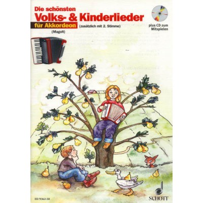 Schott Volks u. Kinderlieder f. Acc.