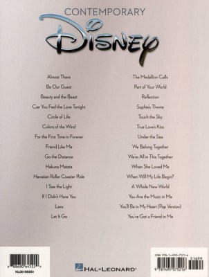 Hal Leonard Contemporary Disney: Easy Guit