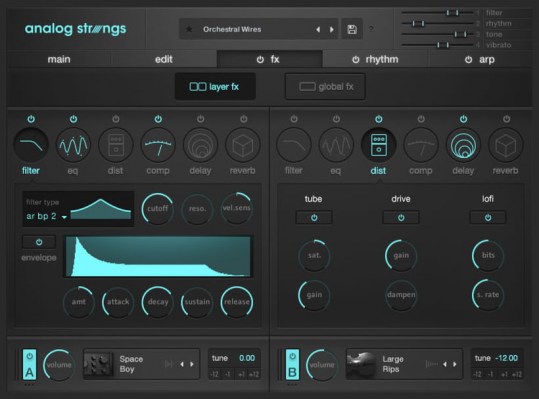 Output Analog Strings