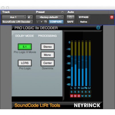 Neyrinck SoundCode LtRt Tools 2