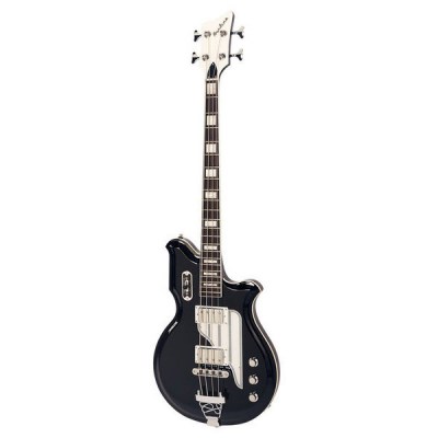 Eastwood Guitars Airline Map Bass Black