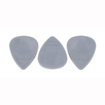Wedgie Rubber Picks 5,0mm Med 3erSet