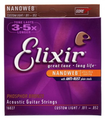 Elixir Acoustic/E-Guitar Bundle