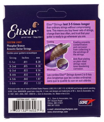 Elixir Acoustic/E-Guitar Bundle