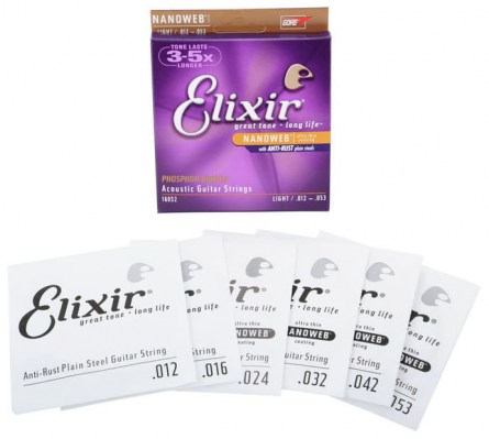 Elixir Acoustic/E-Guitar Bundle