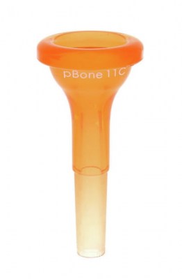 pBone pBone mouthpiece orange