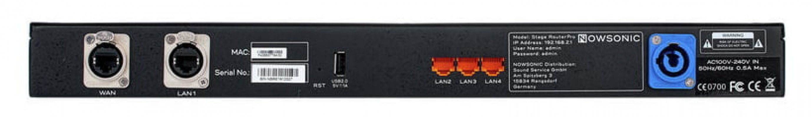 Nowsonic Stage Router Pro