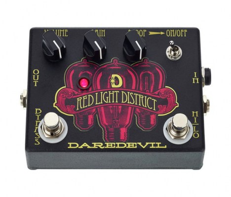 Daredevil Pedals Red Light District Distortion