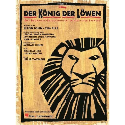 Hal Leonard Der König der Löwen