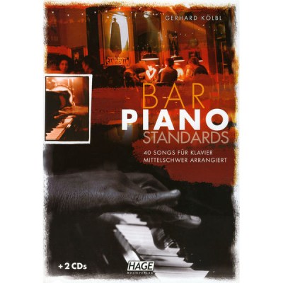 Hage Musikverlag Bar Piano Standards +CD