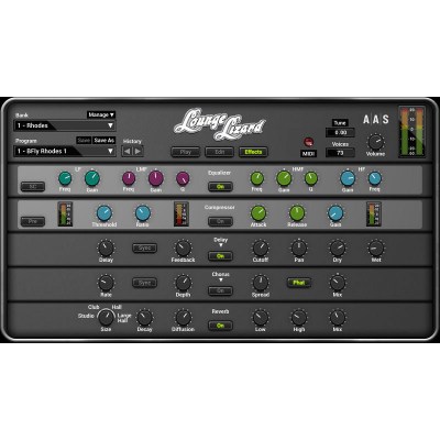 Applied Acoustics Systems Lounge Lizard EP-4