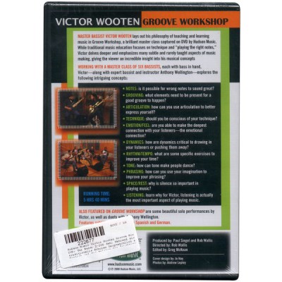 Hudson Music Victor Wooten Groove DVD