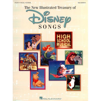 Hal Leonard Illustrated Treasury Of Disney