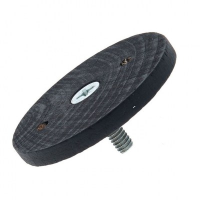 Guitar Grip Round Wall Mounting Plate BLK