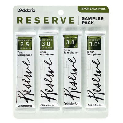 D'Addario Woodwinds Reserve Tenor Sampler Pack 2,5