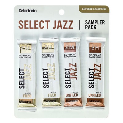 D'Addario Woodwinds Select Jazz Sopran Sample Pck2