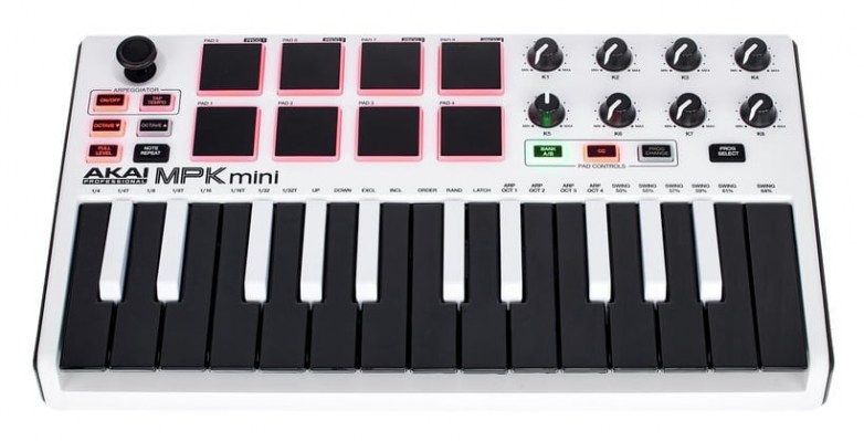 Akai MPK mini MK2 white