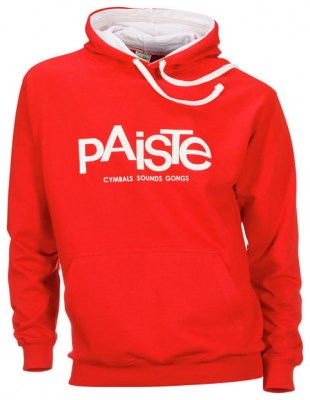 Paiste Contrast Hoody Red L