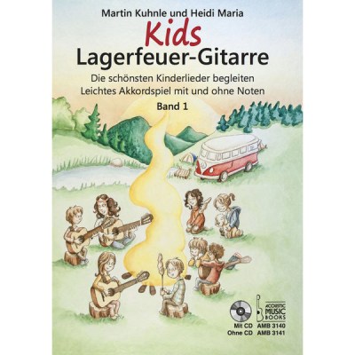 Acoustic Music Kids Lagerfeuer-Gitarre 1