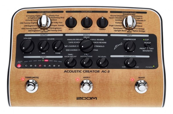 Zoom AC3 Acoustic Guitar FX