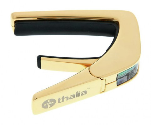 Thalia Capo Dragon Abalone 24k Gold Finish